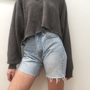 Brandy Melville cropped jeans